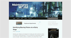 Desktop Screenshot of maintenanceworld.com